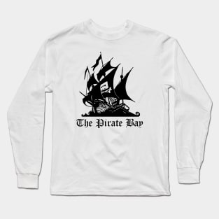 The Pirate Bay - Official Logo Long Sleeve T-Shirt